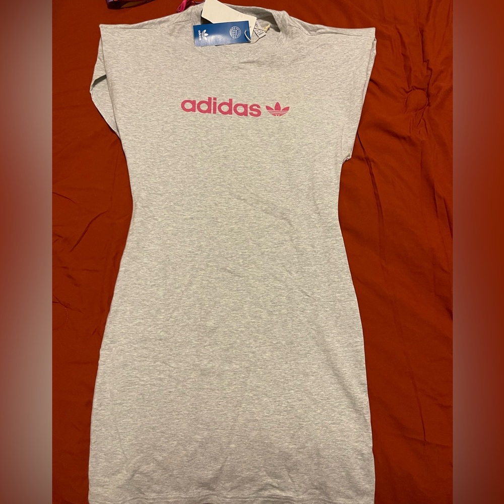 Adidas fitted jersey dress